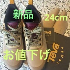 Teva スニーカー ベージュ×ブルー