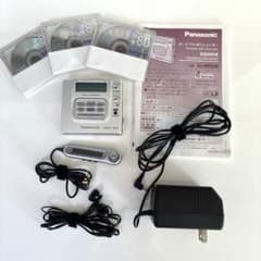 Panasonic ポータブルMDレコーダー SJ-MR220 Panasonic ポータブルMDレコーダー SJ-MR220 付属品 説明書付 - メルカリ