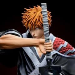BLEACH ブリーチ　黒崎一護　ガレージキット　フィギュア　塗装完成品 BLEACH 黒崎一護 32cm ガレージキット 塗装済完成品 フィギュア - メルカリ