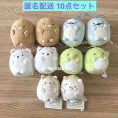 스미코구라시 반자이 고무끈 첨부 마스코트 10점 콤프 전 5종 ⑥