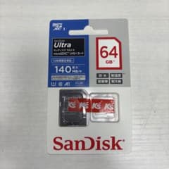 SanDisk Ultra 64GB SDカードのサムネイル