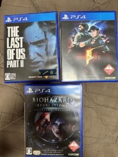 ラストオブアス 2  バイオハザード5 バイオハザード リベレーションズのサムネイル