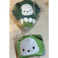 にっこりーノ サンリオ ぬいぐるみとポーチ　ポチャッコ　2個セットのサムネイル