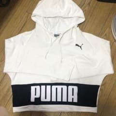 PUMA レディース  ショート丈パーカーのサムネイル