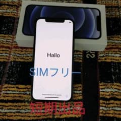 iPhone 12 ブラック 5G  64 GB 　SIMフリー美品！のサムネイル