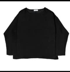 urig LINEN KARAMI OVERSIZED PO [BLACK]のサムネイル