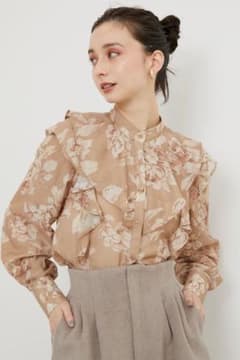 riendaフリルカラーシャツのサムネイル