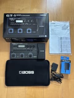 BOSS GT-1 ギターエフェクター 本体&ACアダプター&非売品ソフトケース