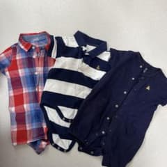 Ｊ*様 【美品】baby GAP ベビー服 ロンパース 3枚セットのサムネイル