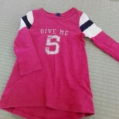 お値下げ！95㎝★babygap★長袖ワンピースのサムネイル