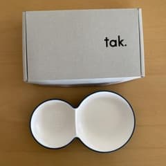 【新品未使用】tak. キッズディッシュ フォーベビー　ネイビー　プレートのみのサムネイル