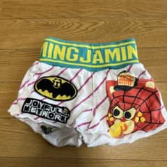 JAM ショートパンツ キャラクターワッペン 総柄のサムネイル