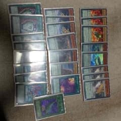 遊戯王 クリフォート デッキ スリーブ付きのサムネイル