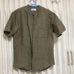 UNIQLO 半袖シャツ S オリーブグリーンのサムネイル