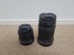 Canon RF18-45mm&55-210mm ズームレンズ 2本セット - メルカリ