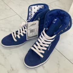 新品 adidas HONEY HI COL W 青 230mmのサムネイル