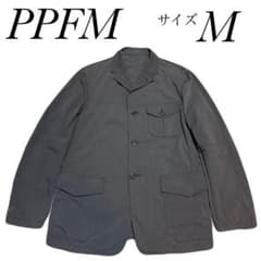 ピーピーエフエム PPFM ナイロンジャケット サイズM ダークグリーン 