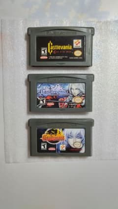 北米版GBA キャッスルヴァニア 3シリーズセット【ケース付き】
