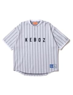 KEBOZ JACQUARD STRIPE BB SHIRTS WHITEのサムネイル