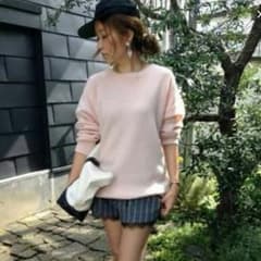 TODAYFUL  ビックカラーニット ベビーピンクのサムネイル
