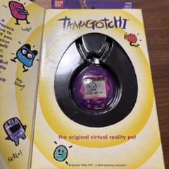 海外版 たまごっち アジア　限定　ニュージーランド　認定証シリアルナンバー　75 BANDAI Tamagotchi 紫色 パープル 海外版 No.⑹ - メルカリ