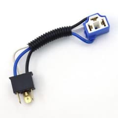 H4 ヘッドライト変換ハーネス 3極コネクター 延長配線 12V用のサムネイル