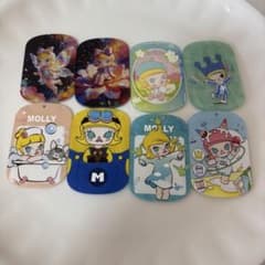 MOLLY アクリルチャーム 8個セット キーホルダー ハンドメイド じゃらきーのサムネイル