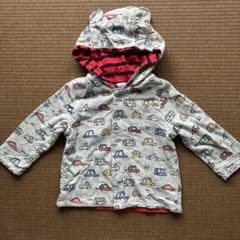 baby GAP 車柄パーカー　3〜6ヶ月　60サイズのサムネイル