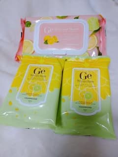 Ge スキンケアシート　メイク落としシート(シトラスの香り)のサムネイル