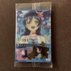 ラブライブ! 園田海未 メタリックカード ウェハースのサムネイル