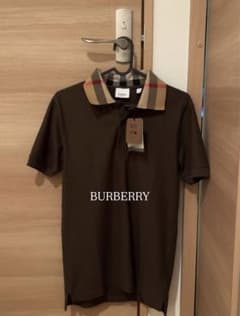 【最終値下げ】BURBERRY ポロシャツ ブラウンのサムネイル
