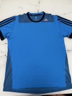 adidas climacool Tシャツ ブルー Mサイズのサムネイル