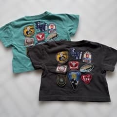Little Weekend Tシャツ ターコイズ　ブラック　70のサムネイル