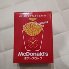 McDonald's ポテトクロック 置時計 - メルカリ