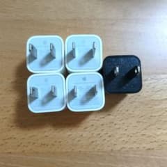 Apple純正　DAISO　USB電源アダプター　5個セット