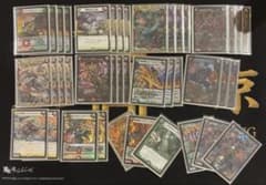 リースモモキング　メルカリ便24時間以内発送　無地スリーブ付 デュエルマスターズ【リースモモキング】 3重スリーブ！！ - メルカリ
