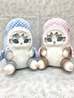 mofusand ギンガムチェックサメにゃん BIGぬいぐるみ 2種