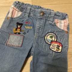 DOUBLE.B デニムハーフパンツ 100cmのサムネイル
