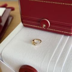 【値下げ不可】Cartier カルティエ ジュスト アンクル シングルピアスYG 値下げ不可】Cartier カルティエ ジュスト アンクル シングルピアスYG