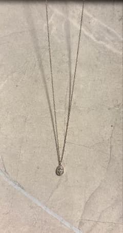 ノーブランド　K10 004 雫ネックレス ノーブランド K10 004 雫ネックレス - メルカリ