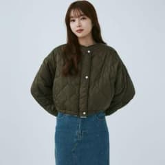 MIEL CRISHUNANT / 리버시블 퀼팅 보어블존