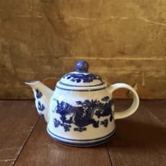 昭和レトロ ティーポット 陶器 龍　Happy Dining Roomのサムネイル