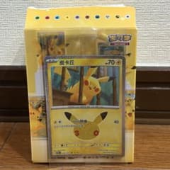 中国限定/ポケモンカードイラストフィギュアコレクション　絵夢点睛 ピカチュウのサムネイル