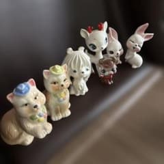 昭和レトロ 陶器 置物 内藤ルネ 水森亜土 希少 - メルカリ