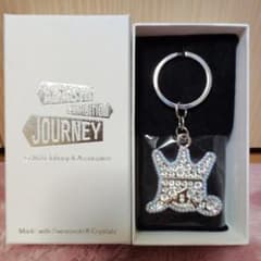 【新品】嵐 を旅する展覧会 グッズ スワロフスキーキーホルダー　シルバーのサムネイル