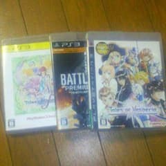 ps3ソフト３本セットのサムネイル