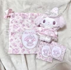 マイメロディ 47th 白いちごのティータイム マスコット、巾着セット[正規品] マイメロ 47th 白いちごティータイム マスコット巾着セット - メルカリ