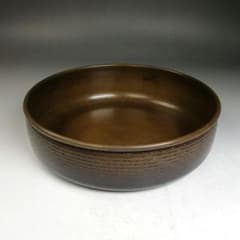 Ｗ７７０　建水　『平建水』『茶巾たらい』『銅製』　紙箱　茶道具 W770 建水 『平建水』『茶巾たらい』『銅製』 紙箱 茶道具 - メルカリ