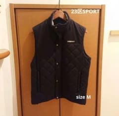 美品 23SPORT 23区 メンズ ネイビー キルティング ベスト M - メルカリ