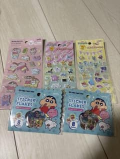 ポケモン　クレヨンしんちゃん シール5個セットのサムネイル